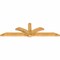 Ekena Millwork Redmond Rough Sawn Timber Gable Bracket, Western Red Cedar, 108"W x 31 1/2"H x 4"D x 6"F, 7/12 Pitch GBW108X31X0406RED00RWR - alternate 4